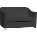 Ver imagem 4 de Kit Namoradeira Decorativa + 2 Poltronas para Sala Manicure Recepção Consultório Mila Suede