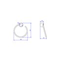 Ver imagem 2 de Porta Toalha Flex Argola Cromado - Deca Deca Metais