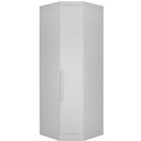 Ver imagem 1 de Modulo Canto Obliquo Para Guarda-roupa Com 01 Porta Branco