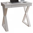Ver imagem 3 de Escritório Completo Home Office 1 Gaveta 8 Prateleiras Branco - Artany Móveis
