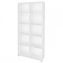Ver imagem 2 de Escritório Completo Home Office 1 Gaveta 8 Prateleiras Branco - Artany Móveis