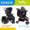 Carrinho com Bebê Conforto Travel System Toffy Cosco Preto Absoluto - 2