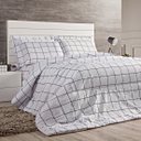 Ver imagem 1 de kit Edredon atual completo 06 peças micropercal 180 fios lençol moderno fronhas