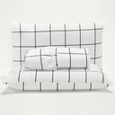 Ver imagem 2 de kit Edredon atual completo 06 peças micropercal 180 fios lençol moderno fronhas