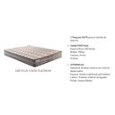 Ver imagem 5 de Colchão Queen Espuma D45 Pasquale Plus Euro Pillow Gray (158x198x25) - Paropas