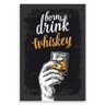 Placa Decorativa MDF Frase Bebida Whiskey - 2