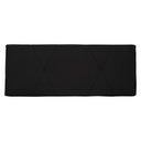 Ver imagem 2 de Cabeceira Painel Queen 160 Cm Dunas Suede Preto - MV Estofados Shop
