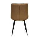 Ver imagem 6 de Kit com 2 Cadeiras Haifa Assento em Mdf e Base em Aço Fratini Caramelo