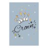 Placa Decorativa Quarto Bebê Pequeno Principe Coroa 20x30cm - 2