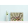 Placa Decorativa Infantil Dinossauro Jurassic Verde 20x30cm - 2