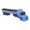 Carreta Scânia 113h Truck Graneleiro Mdf Miniatura - Azul Ncs - 5