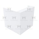Ver imagem 3 de BALCÃO RECEPÇÃO 100% MDF 110X110CM M500.B (LOJA, ESCRITÓRIO) MUNDI MOVEIS