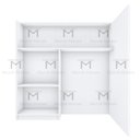 Ver imagem 5 de BALCÃO RECEPÇÃO 100% MDF 110X110CM M500.B (LOJA, ESCRITÓRIO) MUNDI MOVEIS