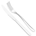 Ver imagem 1 de Jogo Garfos Facas 120pçs Talheres Inox Restaurante Mesa Posta Buffet Turim Brinox