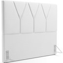 Ver imagem 2 de Cabeceira Cama Box Quenn 160 cm Aurora W01 Corano Branco - Lyam Decor