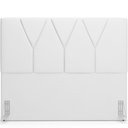 Ver imagem 5 de Cabeceira Cama Box Quenn 160 cm Aurora W01 Corano Branco - Lyam Decor