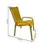 Cadeira para Jardim Impacto Baby Amarelo - Wj Móveis - 3
