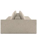 Ver imagem 4 de Sofá Ilha Modular para Sala 232cm com Puff Dublin K01 Linho Bege - Lyam Decor