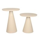 Ver imagem 3 de Conjunto Mesa Lateral Cone - Branco