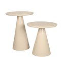 Ver imagem 2 de Conjunto Mesa Lateral Cone - Branco