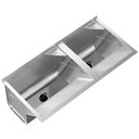 Ver imagem 1 de Tanque de Lavar Roupa 114L Inox Duplo com Suporte Lavanderia G01 - Mpozenato