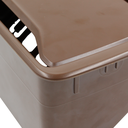 Ver imagem 3 de Tomada para Mesa e Painel 6 Modulo 10A e 4 Conector CAT5e Marrom