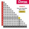 Espaçador Nivelador Cortag Piso Porcelanato 1mm Smart 500pçs - 5