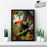 Quadro Tucano Floral -- Br Artes - 2