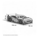 Ver imagem 2 de Cama Carro Azul com Colchão Gabrielli