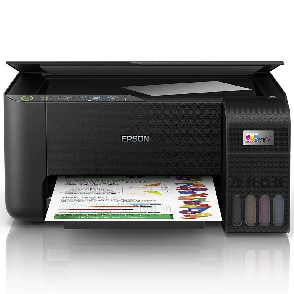 Impressora Multifuncional Epson Ecotank Colorida Wi-Fi USB L3250 Bivolt