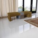 Ver imagem 4 de Poltrona Cama Cx_nu que Se Transforma em Sofá Cama de Solteiro em Sued/sarja Azul