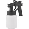 Pistola para Pintura Ar Direto 1,2mm 2,3pcm Caneca Plástica - 1
