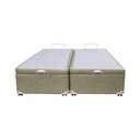 Ver imagem 2 de Cama Box Baú Castor King Premium Kansas Bege 193x203x35cm