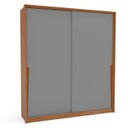 Ver imagem 3 de Guarda Roupa Solteiro com 2 Portas de Correr e 2 Gavetas 240826 Linha Porto Politorno Móveis