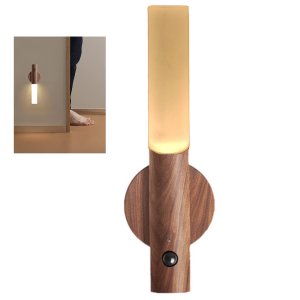 Luminaria Bastao Led Usb Bateria Recarregavel Luz Noturna Inteligente Sensor Movimento Presença Ilum