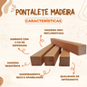20 Pontaletes P/ Artesanato - Decoração - Pinturas - DIY - Madeira Eucalipto 2x2x80 cm - Repac Madei - 2