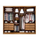 Ver imagem 4 de Guarda Roupa Robust c/ Espelho 6 Portas 6 Gavetas Novo Horizonte Cumaru/Fendi