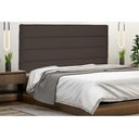 Ver imagem 2 de Cabeceira La Italiana Para Cama Box Queen 160 cm Suede Café - D’Rossi