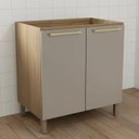 Ver imagem 1 de Balcão de Cozinha 2 Portas 80cm com Pés Botanic Kappesberg