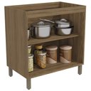 Ver imagem 2 de Armário de Cozinha Balcão 2 Portas 80cm com Pés M623 Botanic Kappesberg