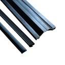 Ver imagem 1 de Perfil Trapezio Alumínio Preto - 6,00m + gaxeta