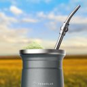 Ver imagem 2 de Cuia Térmica Tupi em Aço Inox para Chimarrão Tereré 250ml - Wp Connect Chumbo