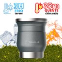 Ver imagem 3 de Cuia Térmica Tupi em Aço Inox para Chimarrão Tereré 250ml - Wp Connect Chumbo
