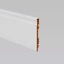 Ver imagem 3 de Kit 80m Linear Rodapé PVC Edge Branco Frisado 15cm x 15mm x 2m Arkhé Decor
