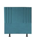 Ver imagem 1 de Cabeceira para Cama Box Solteiro 90 Cm Grécia:azul Turquesa