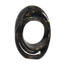 Ver imagem 7 de Escultura Decorativa de Cerâmica para Sala Atenas Preto e Dourado Ébano