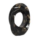 Ver imagem 6 de Escultura Decorativa de Cerâmica para Sala Atenas Preto e Dourado Ébano