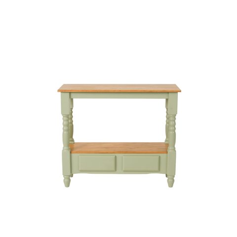 Aparador 2 Gavetas Pés Torneados - Pistache