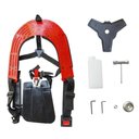 Ver imagem 6 de Roçadeira Toyama Rt43-l 43cc 1,7hp C/ Faca 3 Pontas e Cabeçote + Óleo Lubrificante 2t