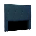 Ver imagem 5 de Cabeceira Para Cama Box Queen Aquilla 160cm Veludo - SSX Multicoisas Spezzia Azul Marinho